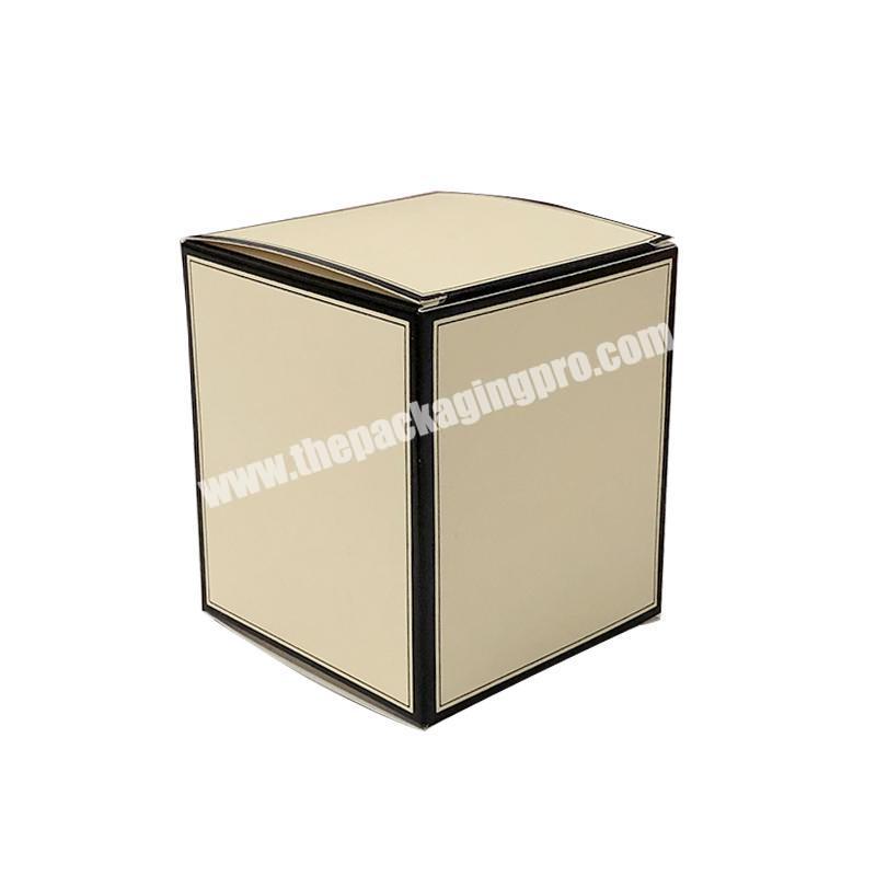 Luxury Customized Logo Printed With High Quality Candle Packaging Gift Cardboard Candle Boxes