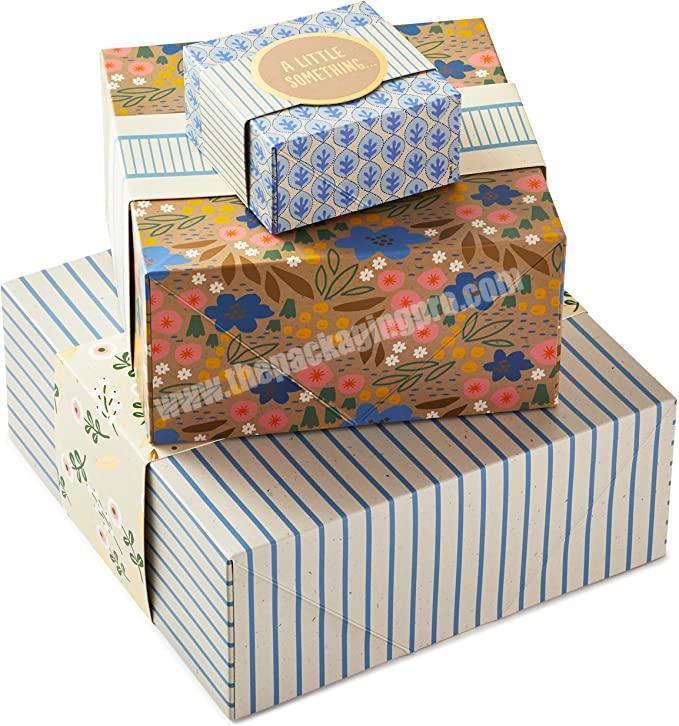 Luxury Gift Packaging Paper Fodable Gift Box