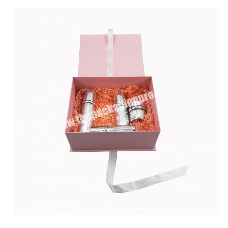 Luxury Square Cardboard Skincare Paper Makeup Cosmetics Storage Gift Box