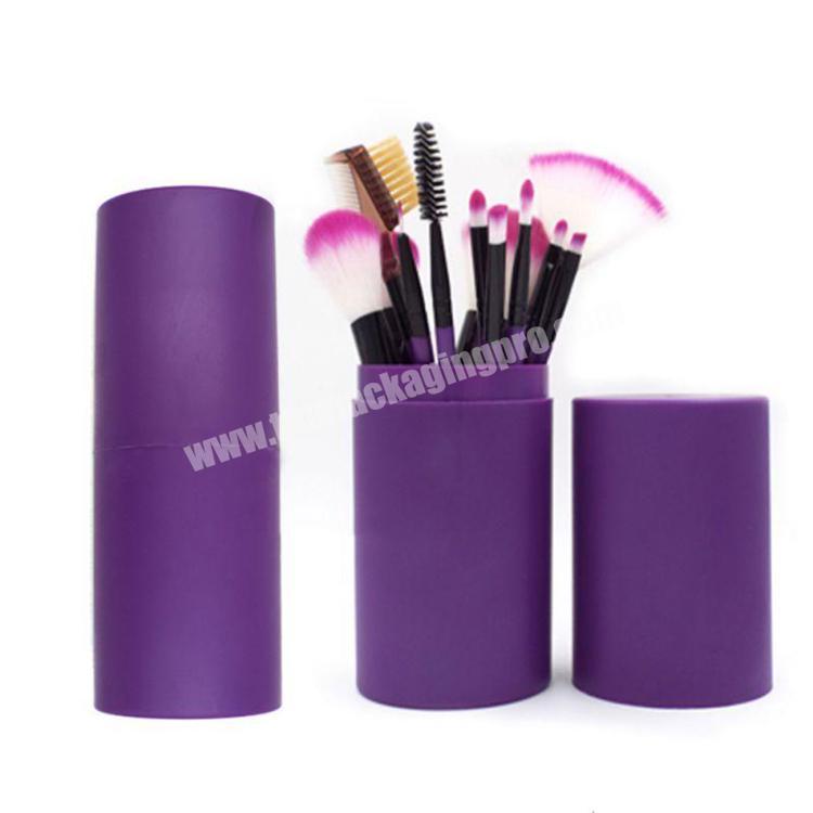 Makeup Brush Holder Box Tube Cosmetic Brush Storage Tube Supplier, Tube Gift packaging box, Tube box Supplier