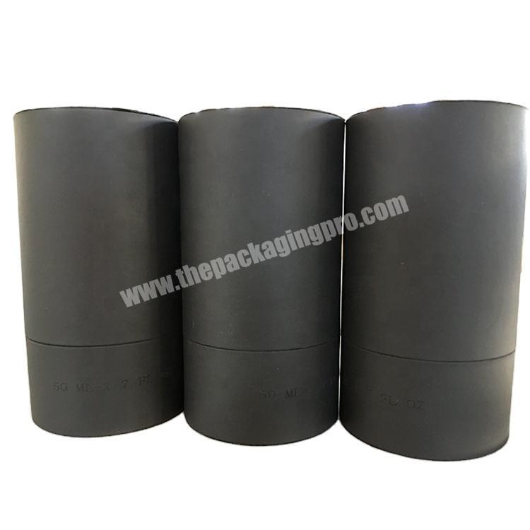 Manufacturer Wholesale Black Art Perfume Paper Tube