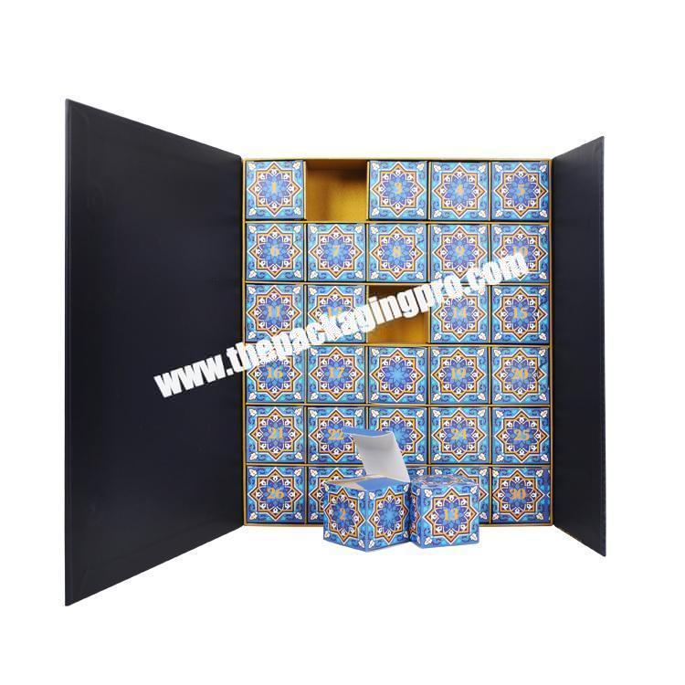 Most Popular Styles Holiday Gift Packaging Box Ramadan Chart Eid Countdown Advent Calendar