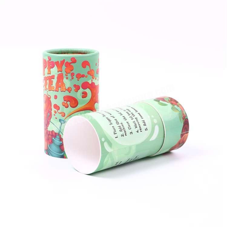 Packaging Custom Round Perfume Paper Tube Eco-friendly Cardboard With Personalized Print