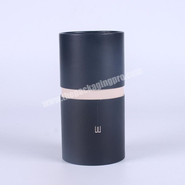 Paper box can packaging, kraft paper tube craft silk scarf perfume cylinder gift box