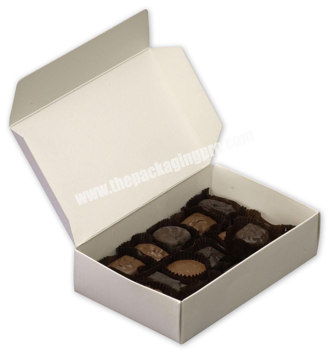 Personalized White Paper Sweet Candy Nuts Treat Gift Boxes