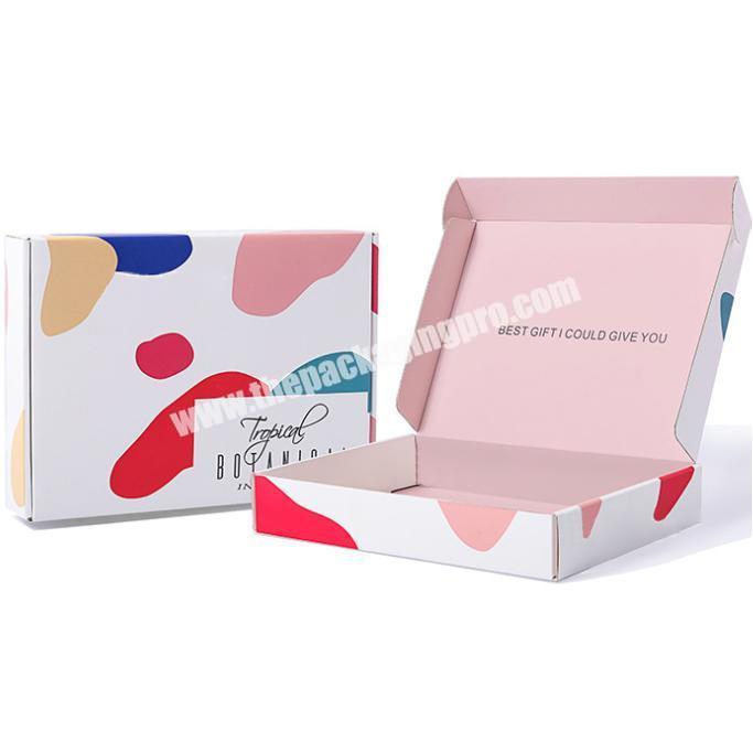 Pink Shipping Customised Corrugated Boxesuxury Mailer Box