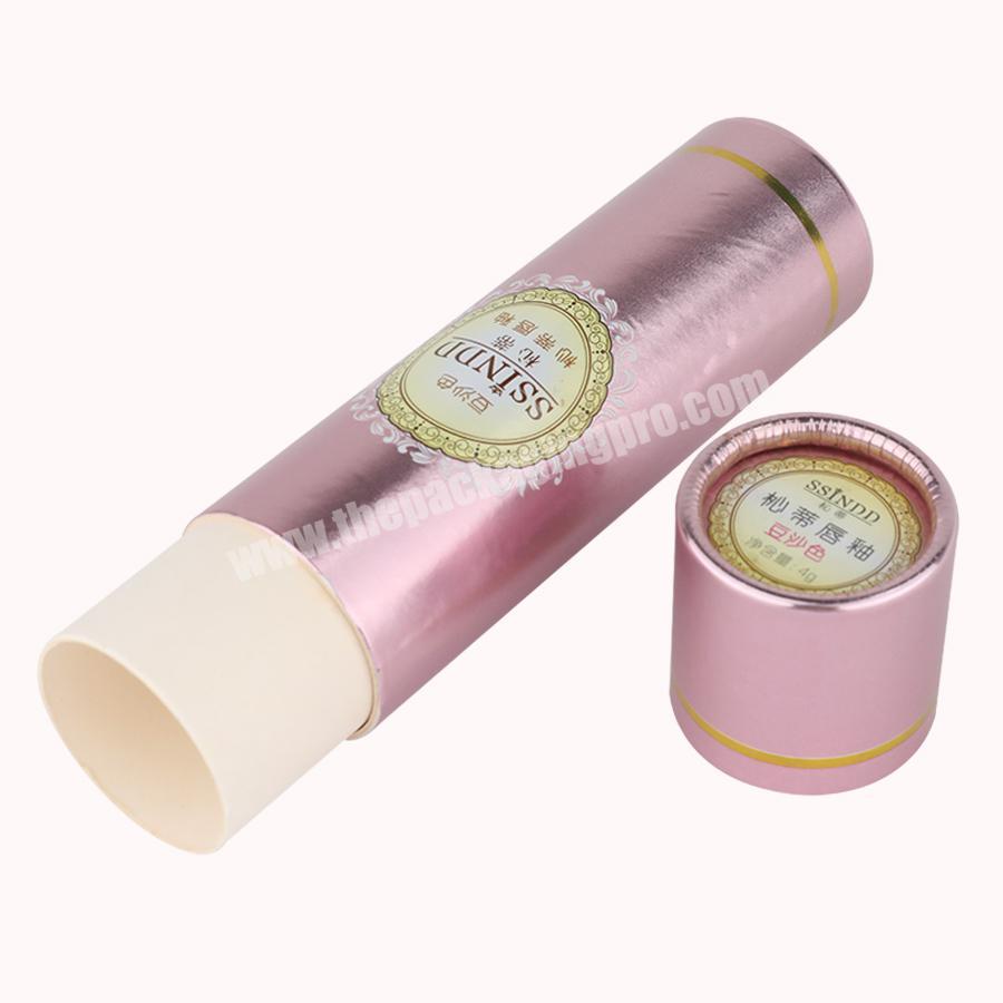 Professional Produce Cylindrical Box Round Kraft Paper Tubes Packaging