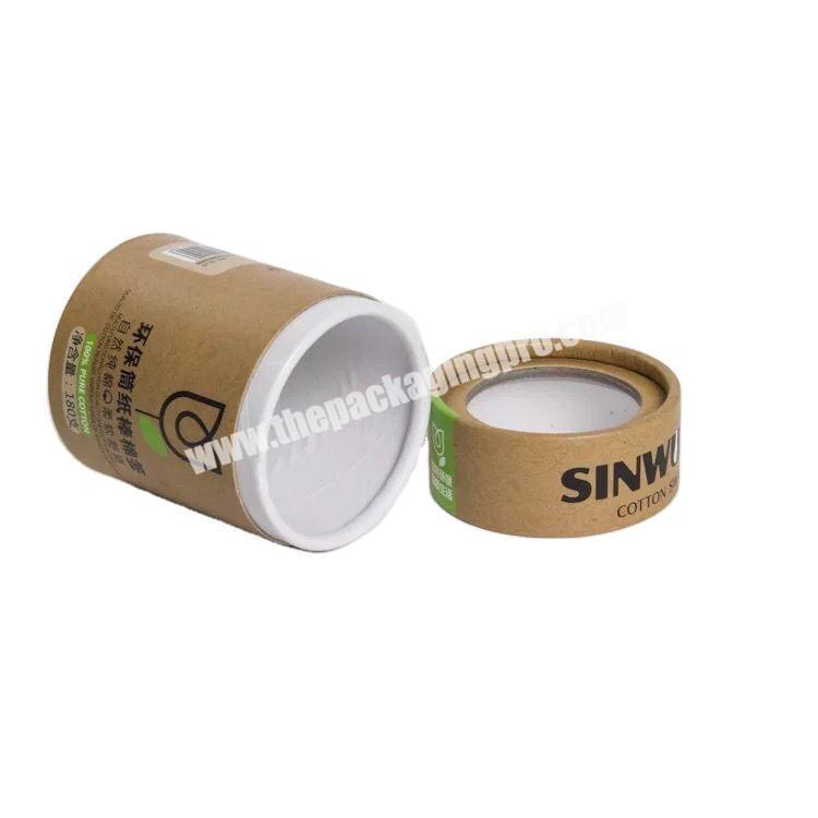 Durable round storage box underwear T-shirt clothes packaging box recyclable underwear paper tube
