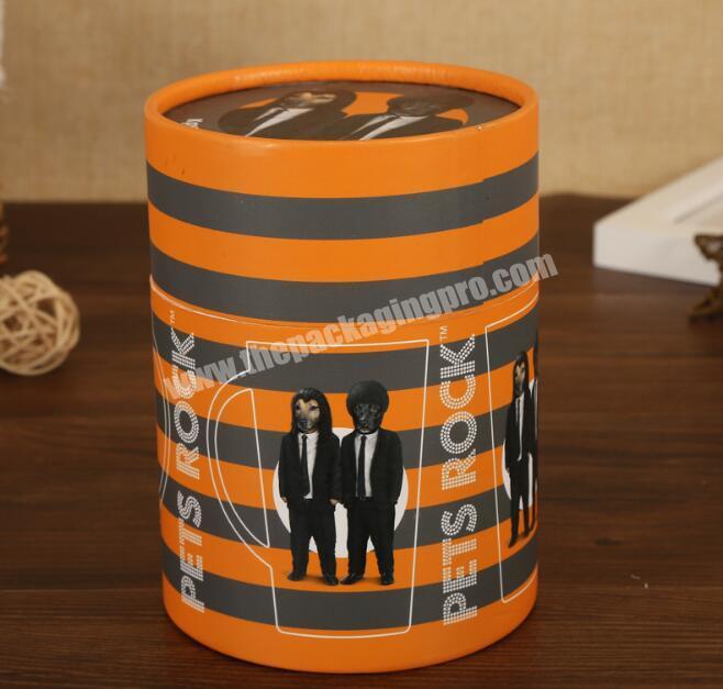 Recyclable eco friendly gift paper tube container