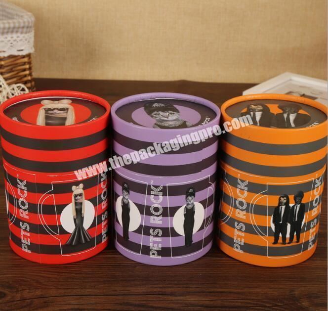 Recyclable eco friendly gift  paper tube container