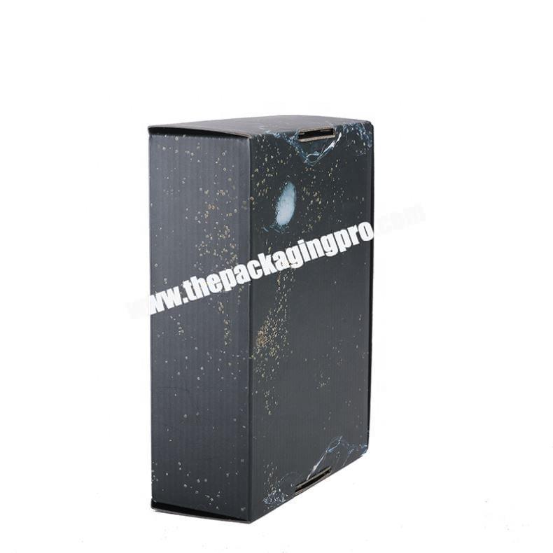 OEM production customized CMYK hot stamping printed facial mask paper packaging box