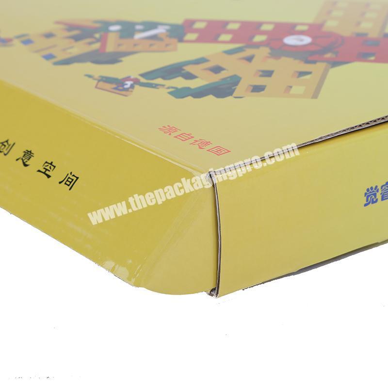Red Custom Logo printing tuck top corrugated cardboard packaging shipping mailing box for suit
