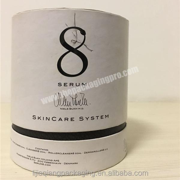 Strong big cardboard paper tube packaging for body care production manufacturer