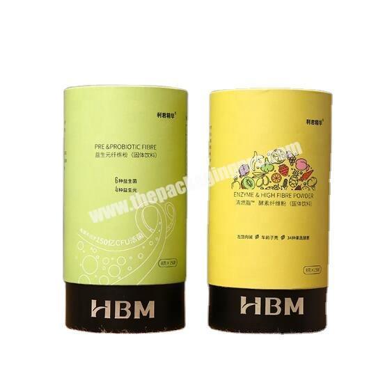 Supplier custom Food Grade Strong Kraft cardboard packaging Paper Tube
