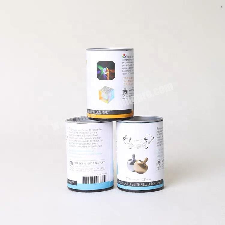 Tea Paper Tube Packaging Cardboard Cylinder Container For Tea Round Box