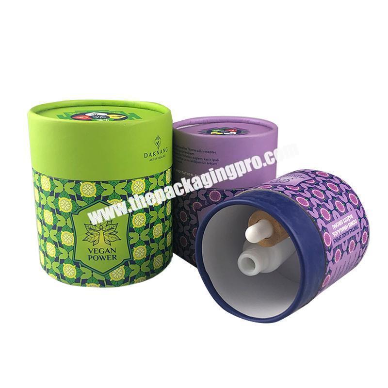 Tube Packaging Cardboard Push up Deodorant Containers Paper Tube Friendly Paper Customized Box Art Logo
