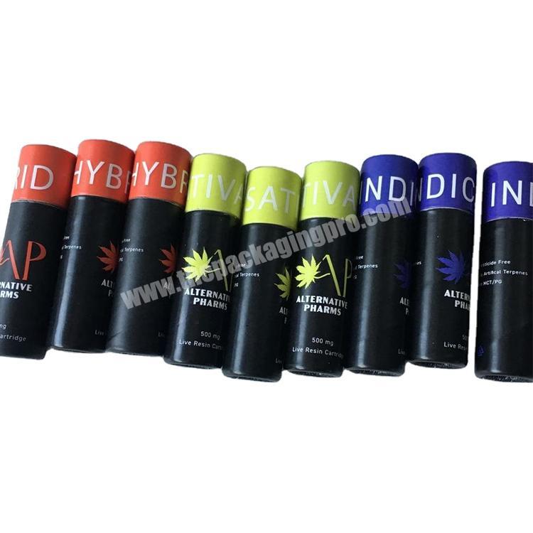 Various Sizes Custom colorful empty Kraft Luxury Round Lipstick paper Tube