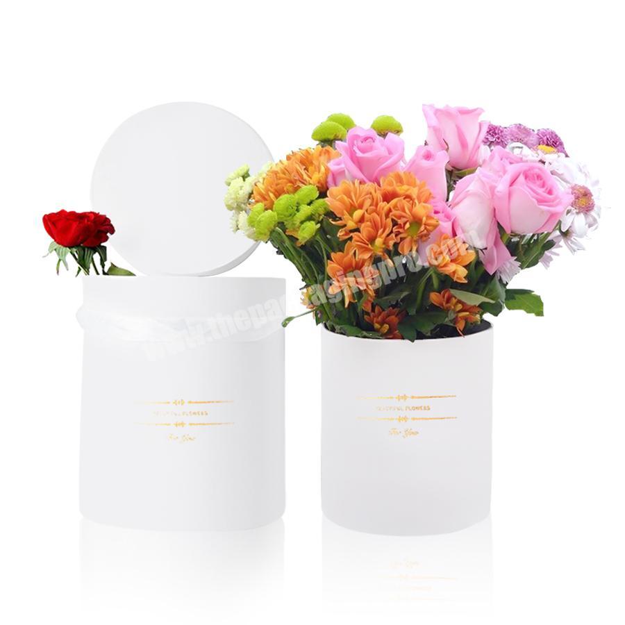 White large diameter perfume paper flower paper tubes