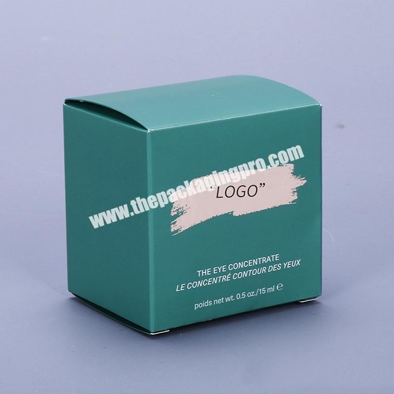 Wholesale 300g 350g cardboard skin care cream lotion packaging cosmetic paper box with custom printed