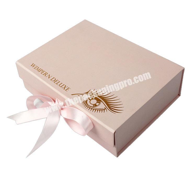 Wholesale Craft Hard Magnetic Closure Lip Gloss Cosmetic Gift Box