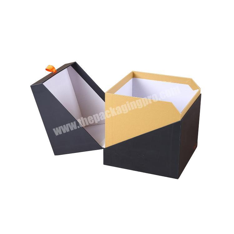 Wholesale Custom Candle Gift Box With InSerts Square Packaging for Perfume