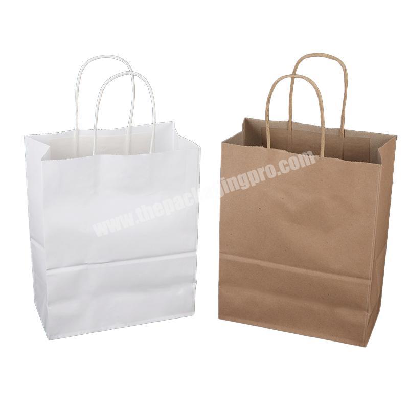 Wholesale Custom Logo Paper Bag Takeaway Custom Printed Paper Bag Kraft Paper Bag