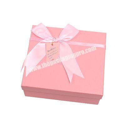 Wholesale Custom Packaging Gift Boxes Portable Gift Bag With Ribbon