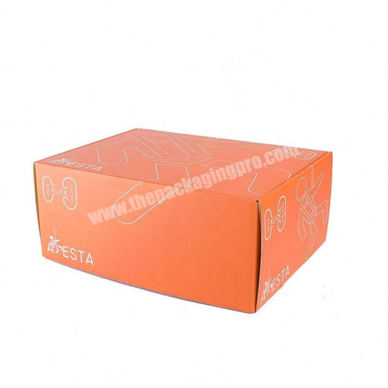 Red rigid box Customized foil stamping box Lid and base Box