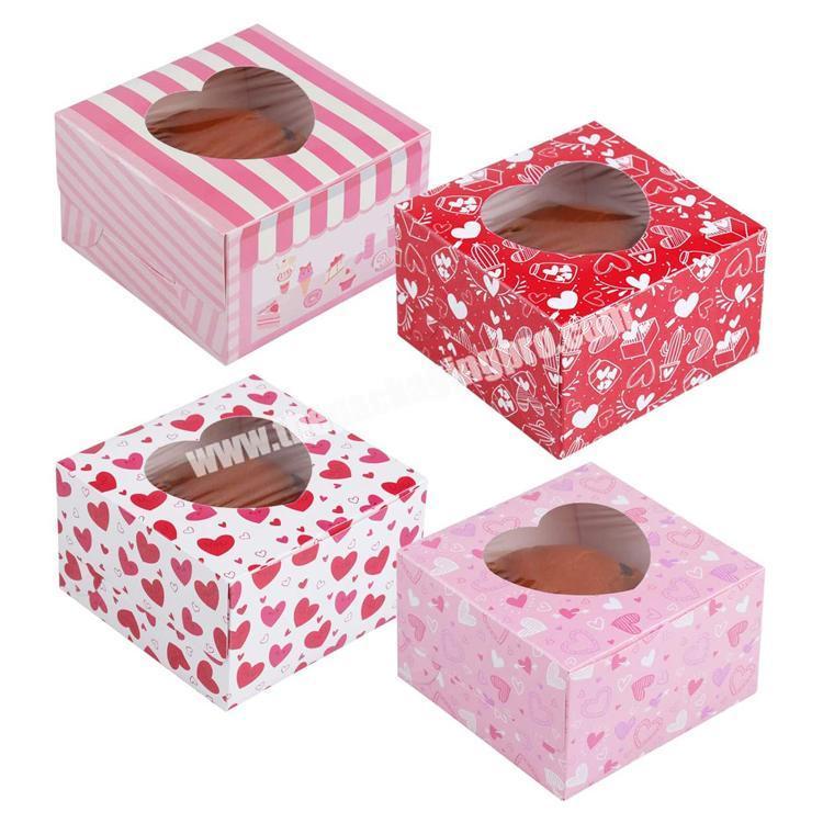 Wholesale Disposable Small Personalised Heart Valentines Day Gift Box