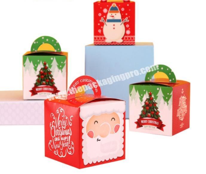 Wholesale Foldable Private Candy Christmas Gift Packaging Box