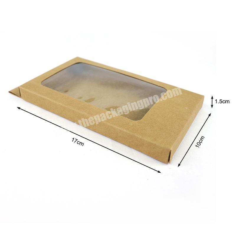 Shop Wholesale Kraft Paper Board Paperboard  Eco-friendly Customized Cell Phone Packaging Box Phone case Box