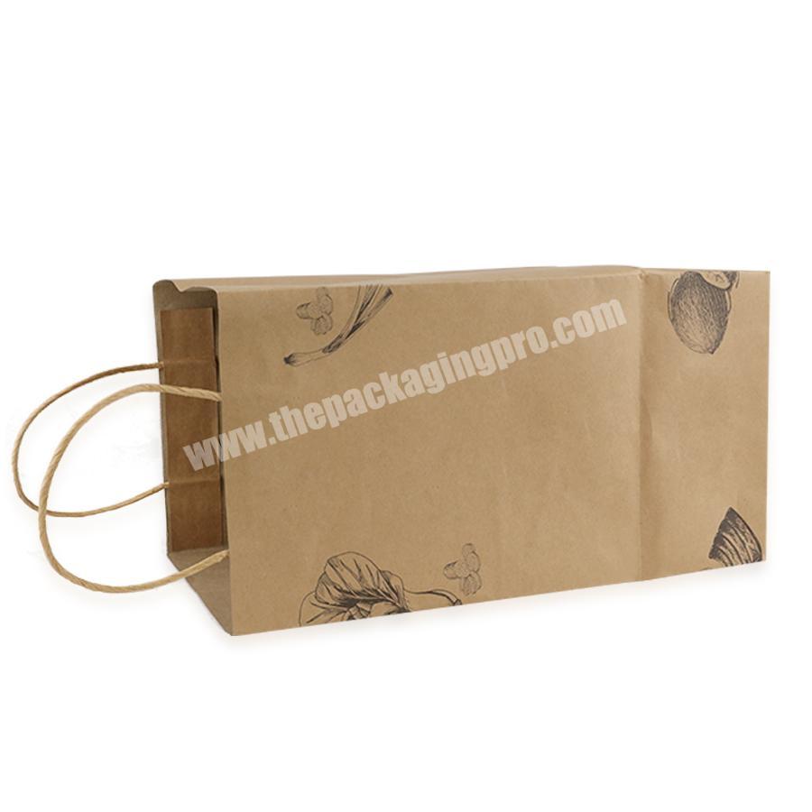 Wholesale Paper bag custom logo High Paper Bags with Customized