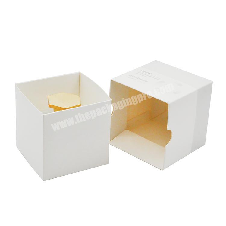 Wholesale high-end gift paper cardboard packaging box perfume box packaging with bottle