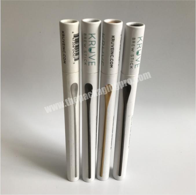 Wholesale high quality spoon stick paper Cardboard Cylinder Tube pencil  Box