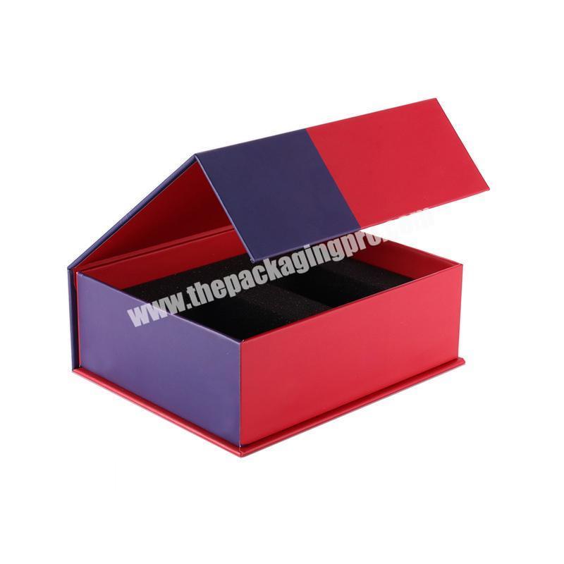 Wholesale square craft gift white paper gift boxes with lid