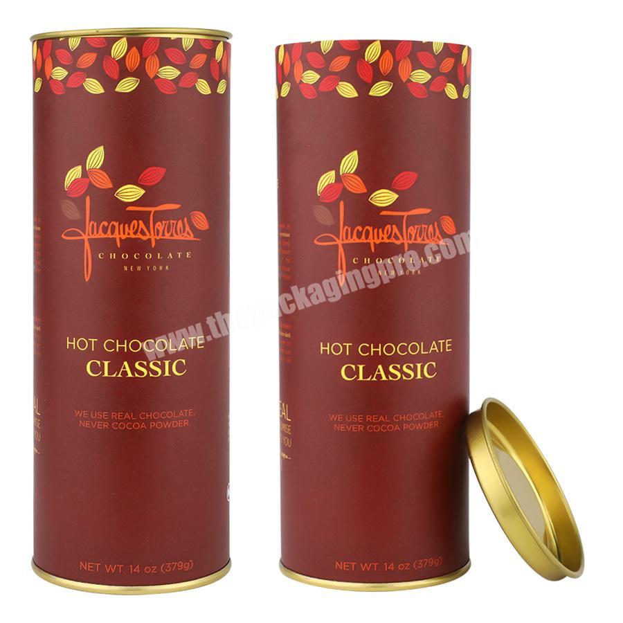 biodegradable gold foil  cookies can gold foil flower paper tube