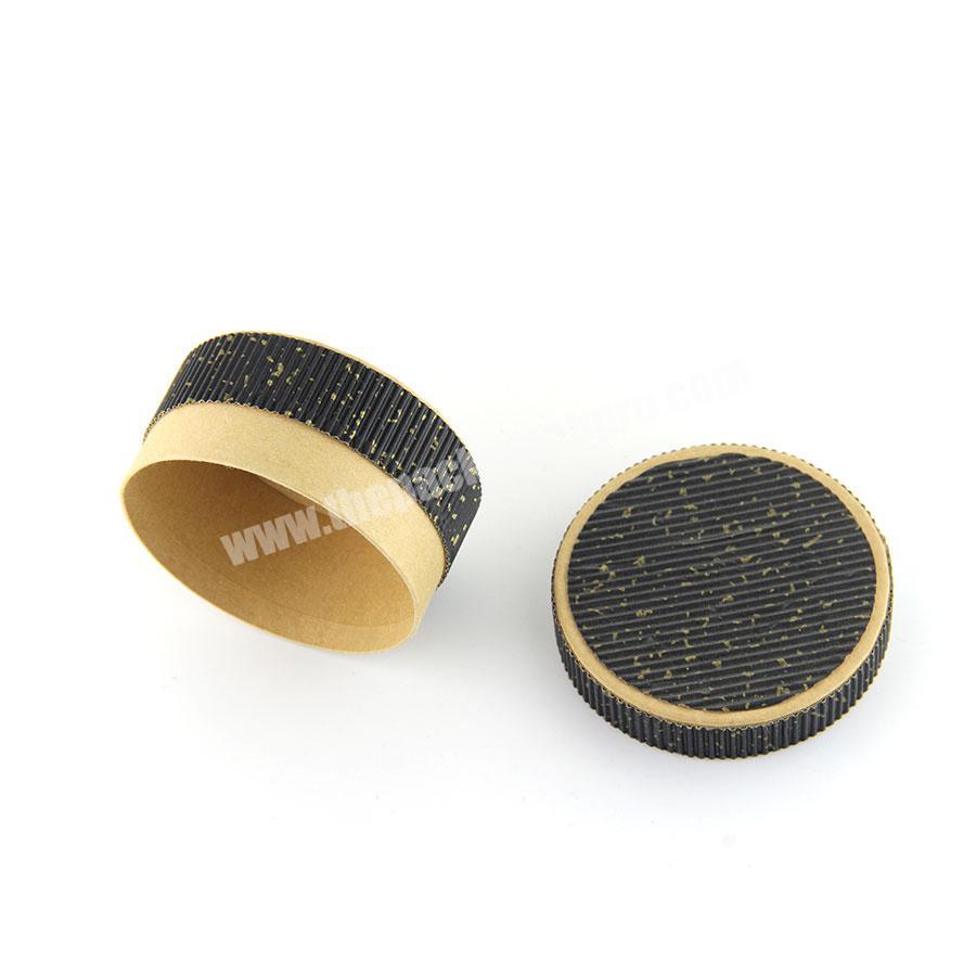 cake box round black special paper material tube cylinder