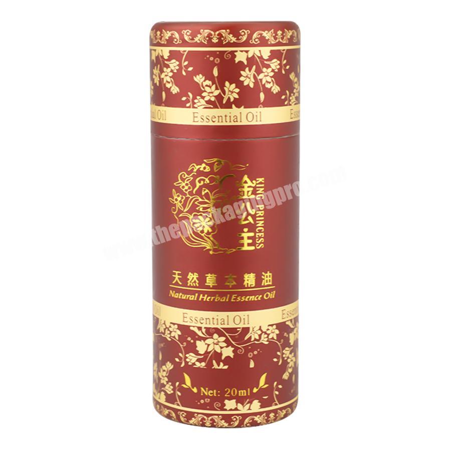 custom logo coffee tea food gift kraft cardboard cylinder tube box with lid paper tube