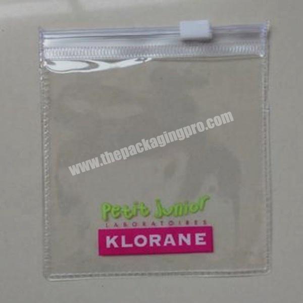 custom printed plastic underwear packaging pvc bag with hanger