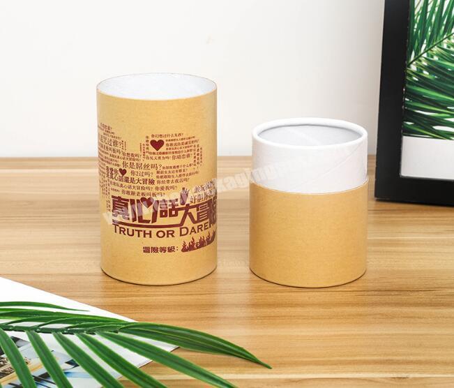 customize round kraft round long cardboard rolling paper Packaging tube