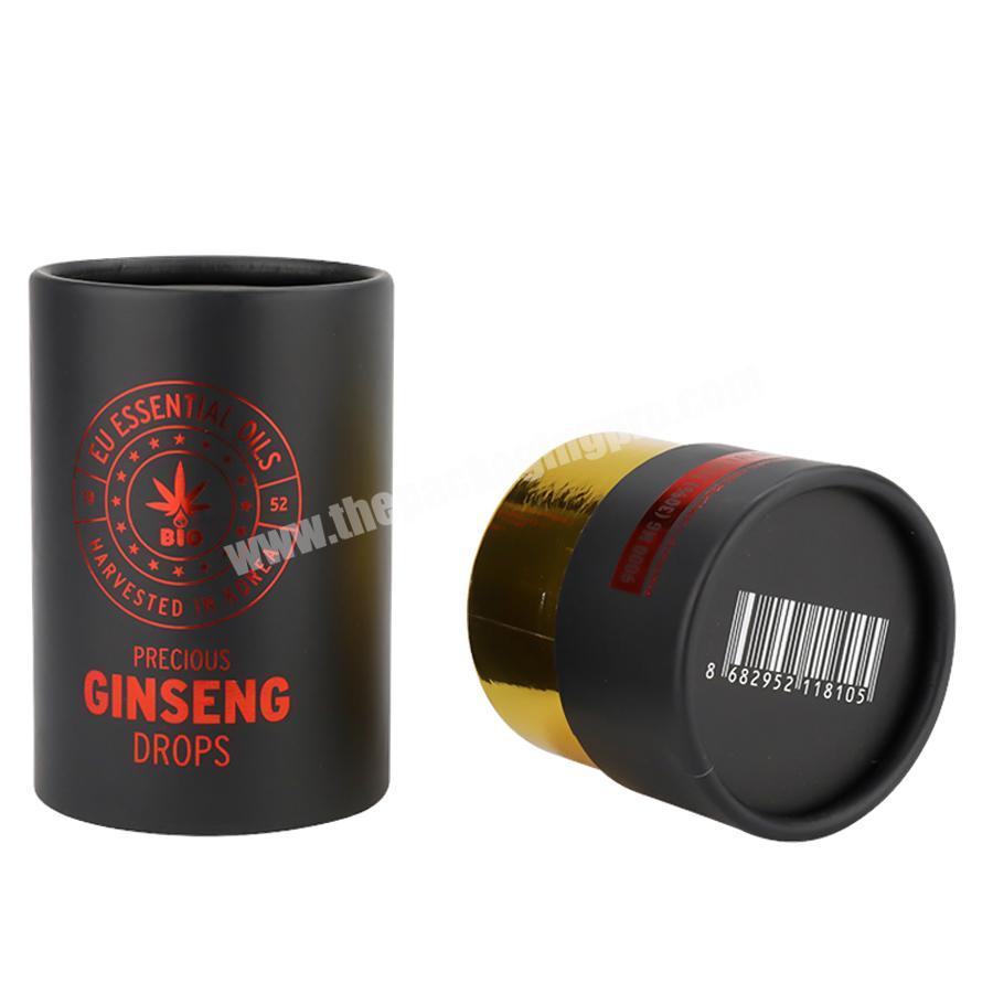 customized luxury coffee cups t shirt cylinder packaging round empty paper tube