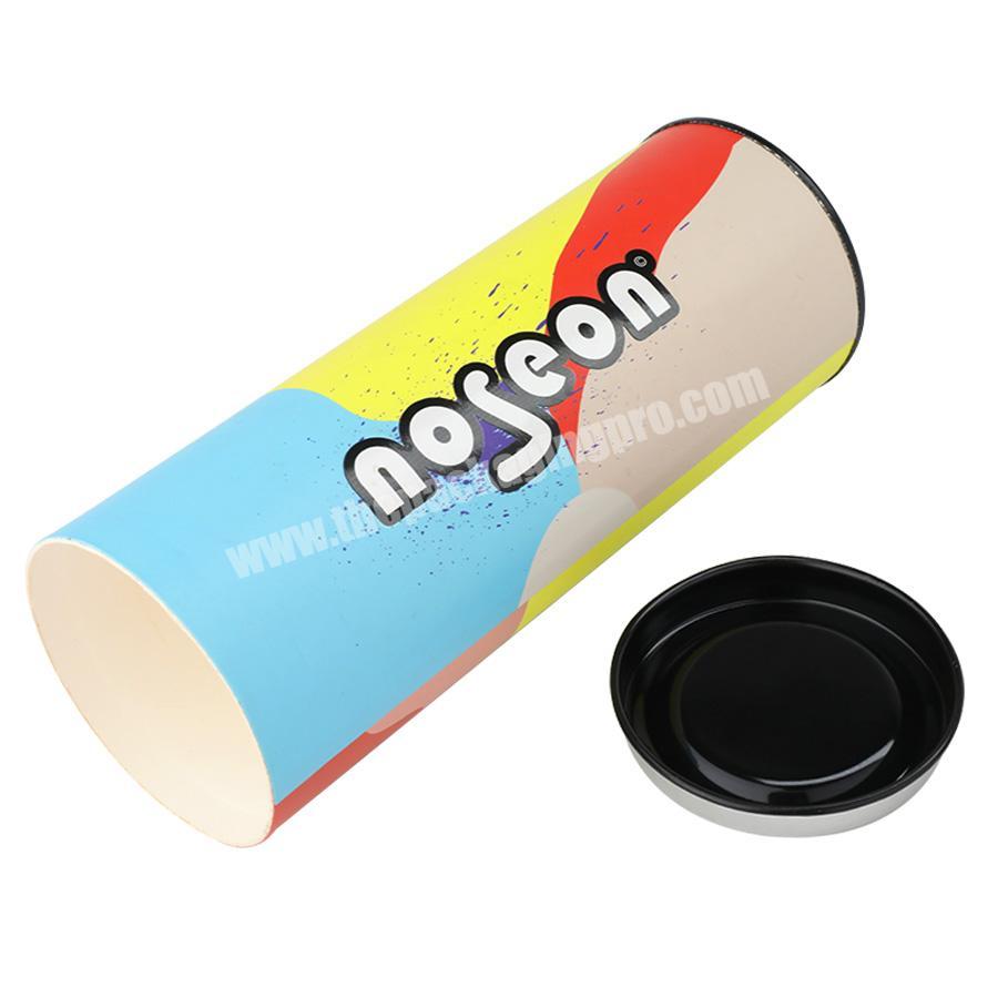 eco customized lip balm CMYK kraft packaging tube