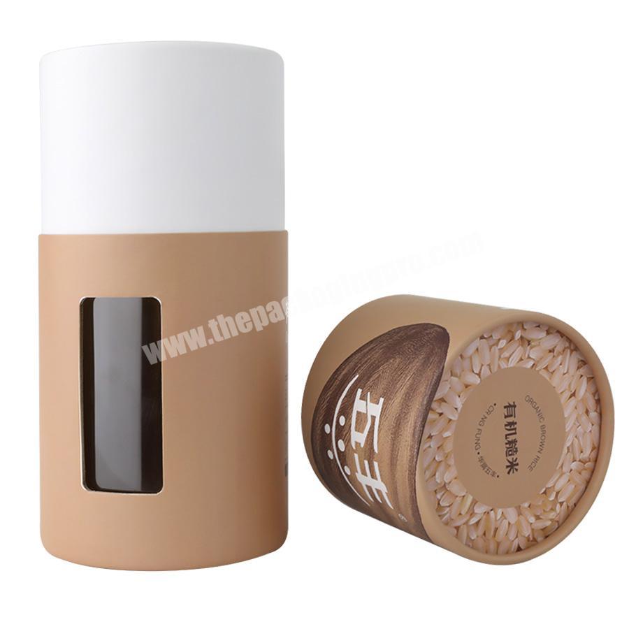 eco friendly cosmetic containers compostable foil lined biodegradable paper tube