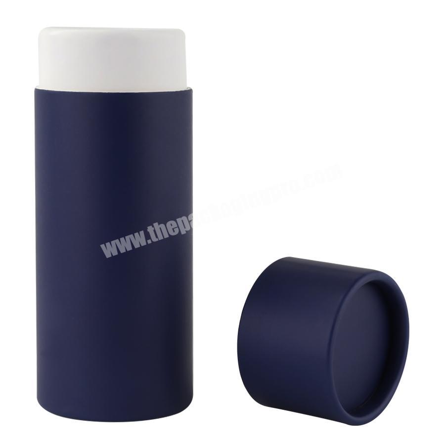 factory prices eco-friendly printed cylinder tube white black blue brown kraft packaging paper round tube box