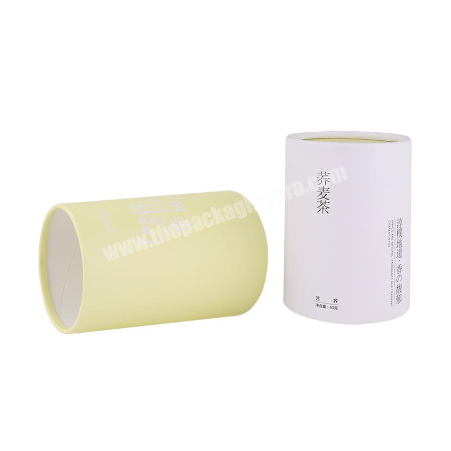 fast delivery candle cylinder leather box paper tube for tea