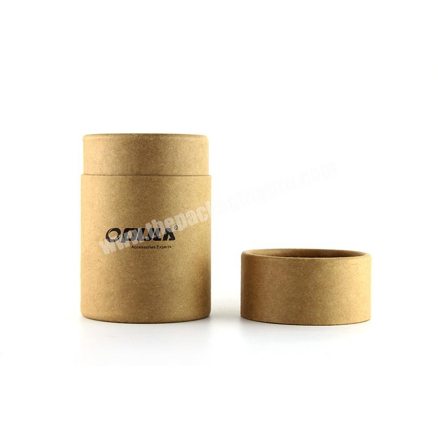 food grade paper container candle tea kraft tube packaging