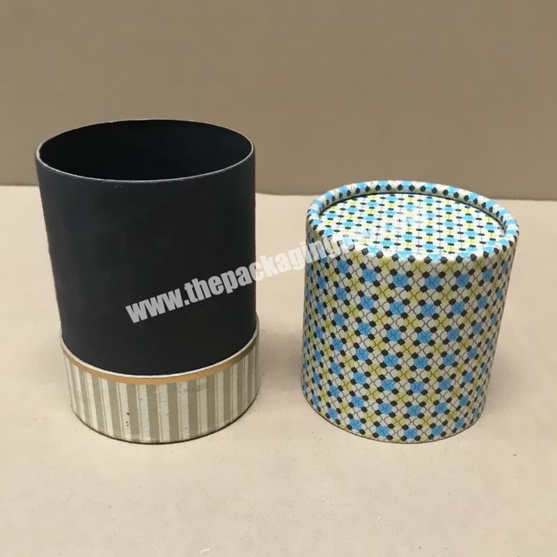 wholesale Recycled white luxury round cylinder cardboard kraft paper tube for packag