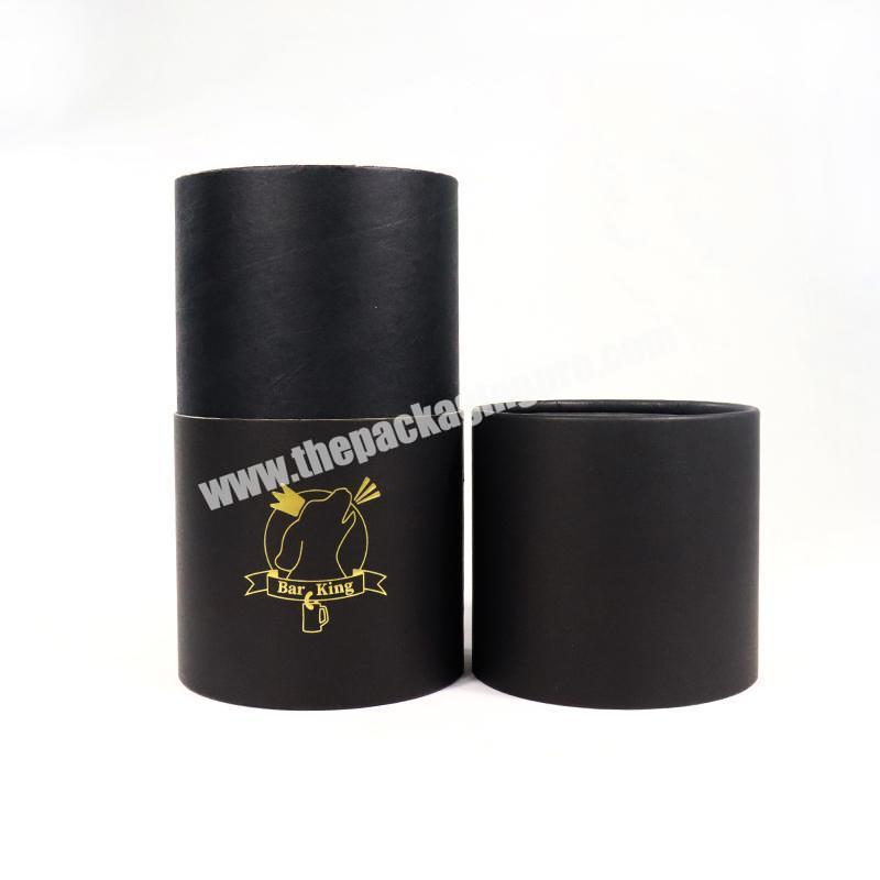 packaging food Tea paper tube cylinder container for tea food clothing round box packaging grade cardboard