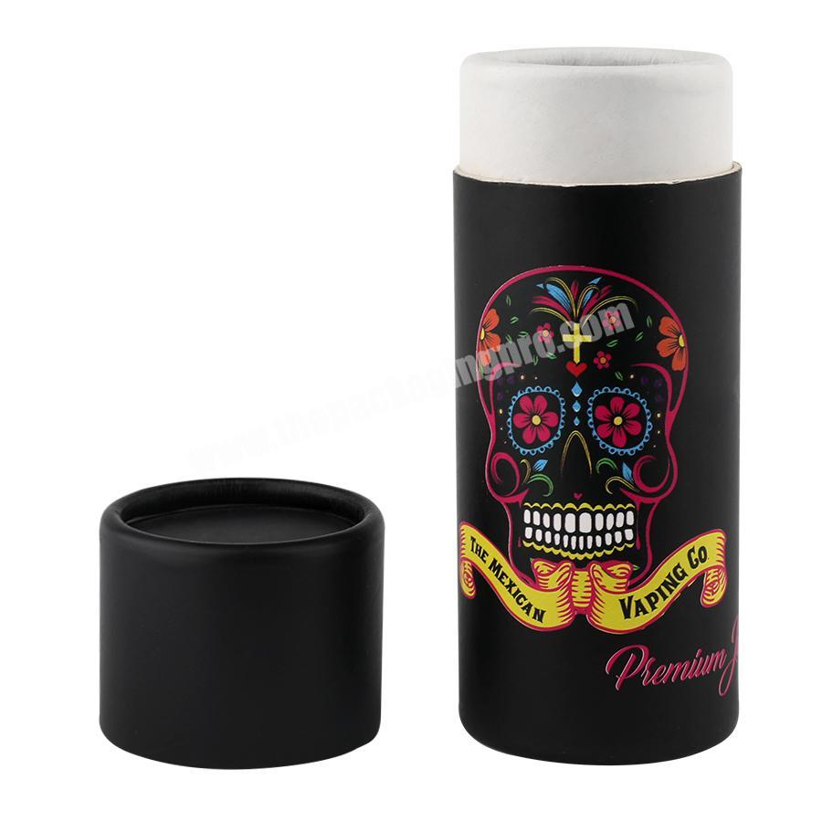 perfume  paper package food cylinder box tube with lid