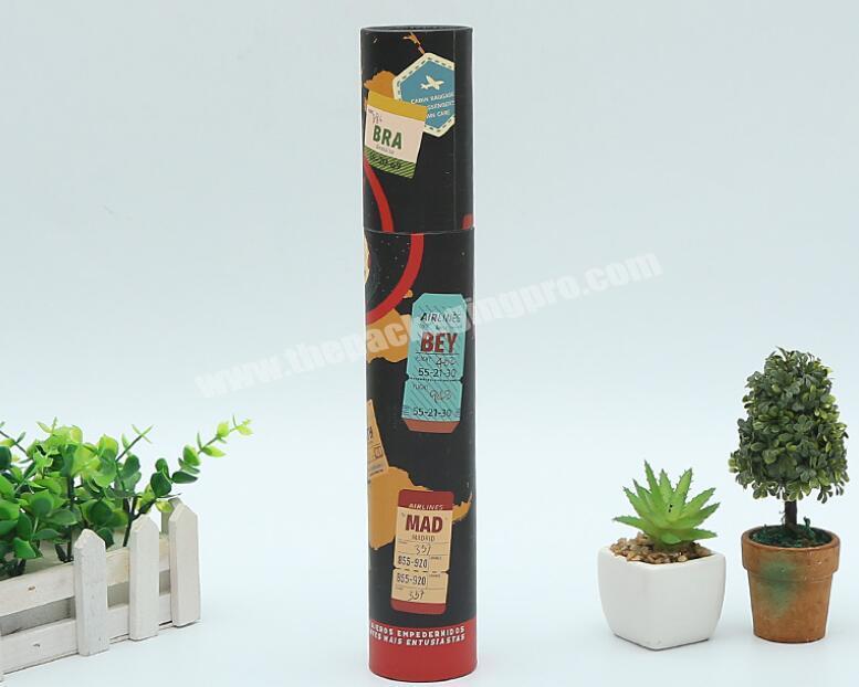 recyclable underwear paper tube , bra tube packaging clothes storage tube oil resistant liner
